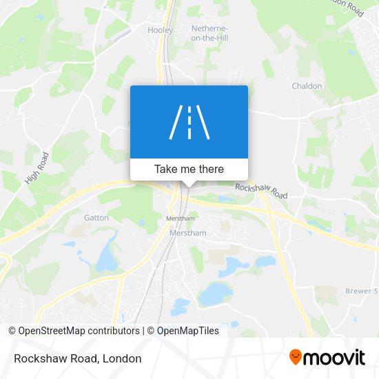 Rockshaw Road map