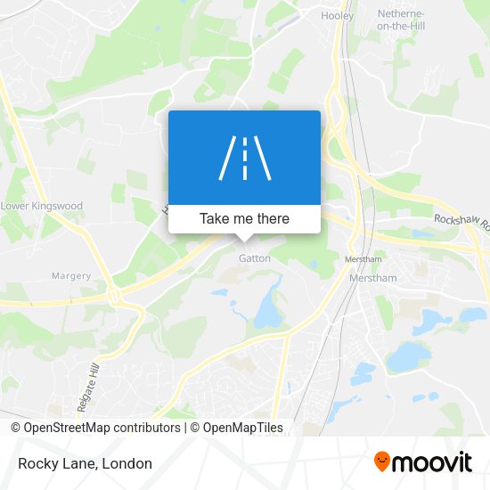 Rocky Lane map
