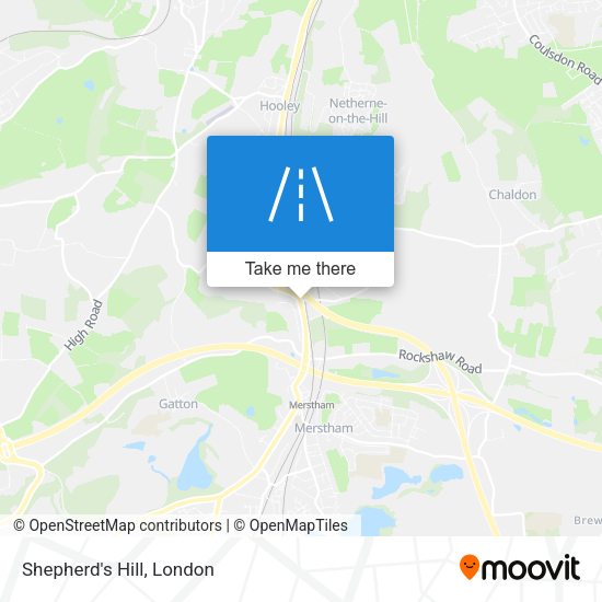 Shepherd's Hill map