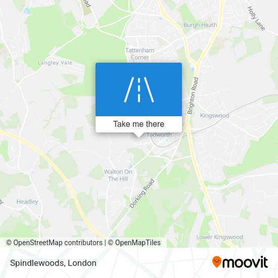 Spindlewoods map
