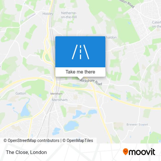 The Close map