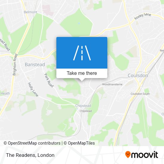 The Readens map