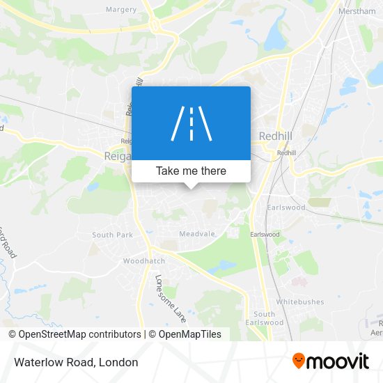 Waterlow Road map