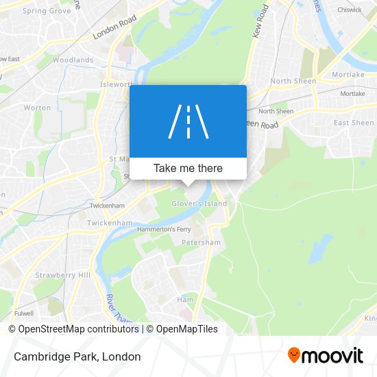 Cambridge Park map