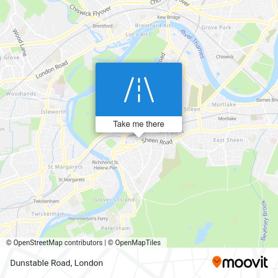 Dunstable Road map