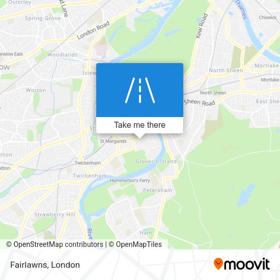 Fairlawns map
