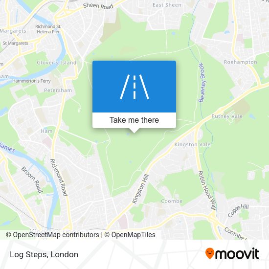 Log Steps map