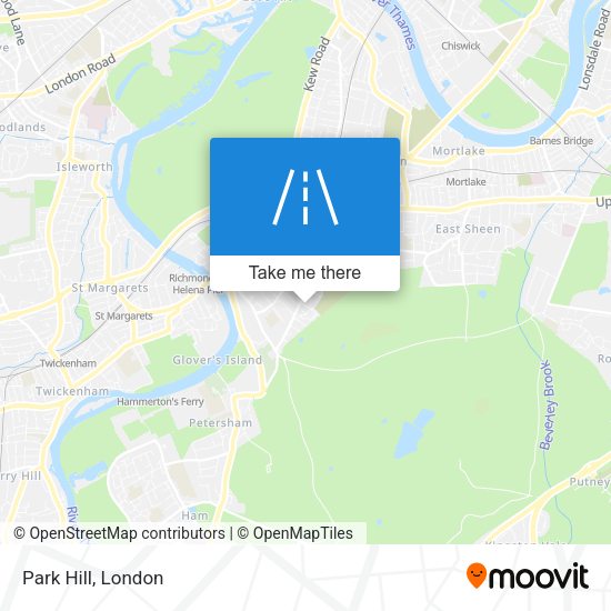 Park Hill map