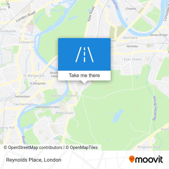 Reynolds Place map