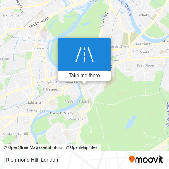 Richmond Hill map