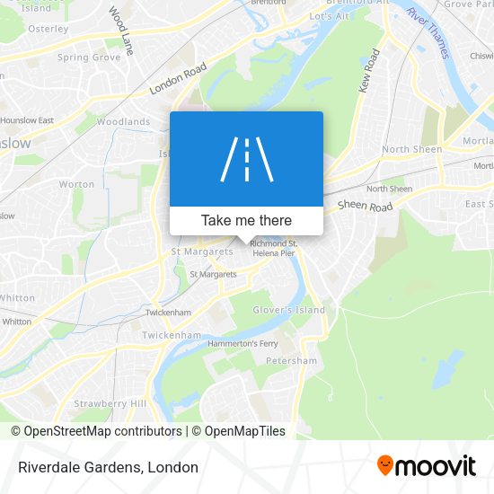 Riverdale Gardens map