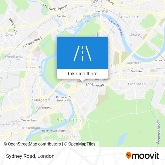 Sydney Road map