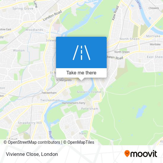 Vivienne Close map