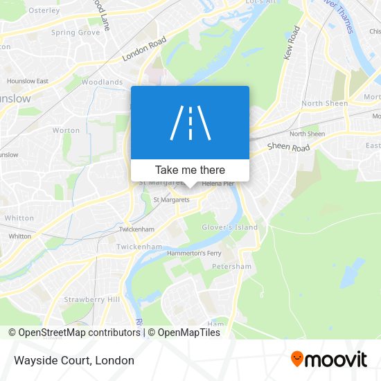 Wayside Court map