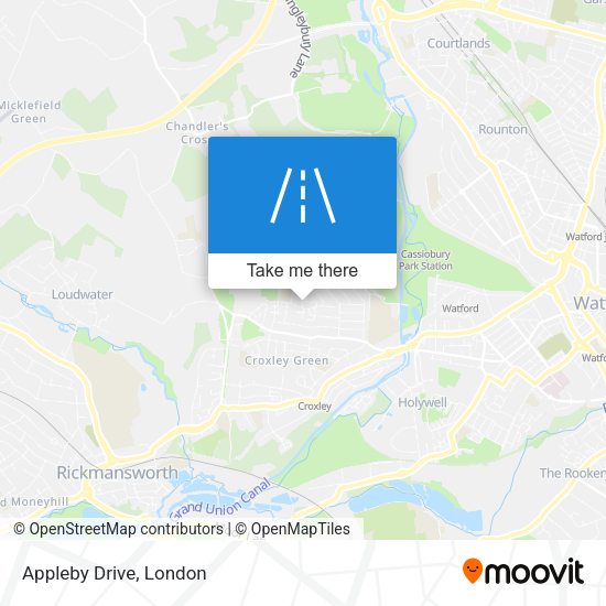 Appleby Drive map