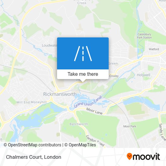 Chalmers Court map