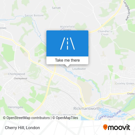 Cherry Hill map