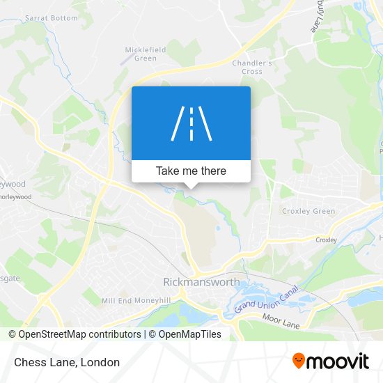 Chess Lane map