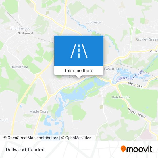 Dellwood map