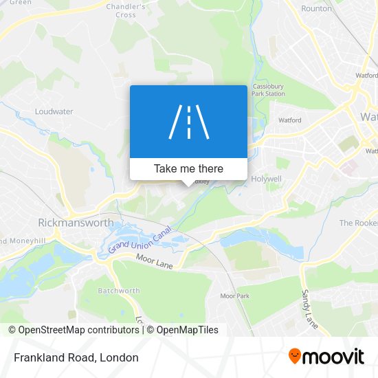 Frankland Road map