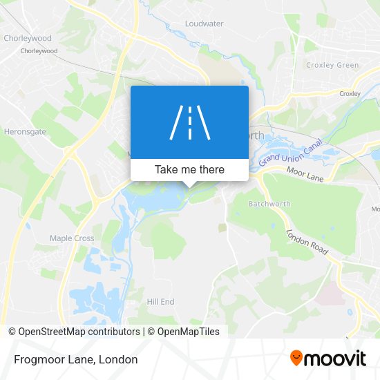 Frogmoor Lane map