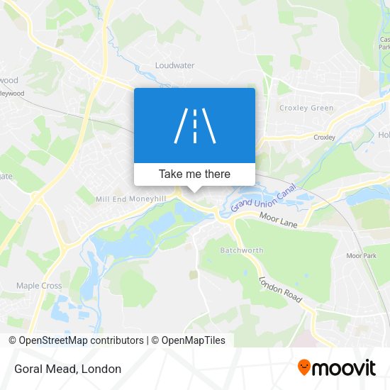 Goral Mead map