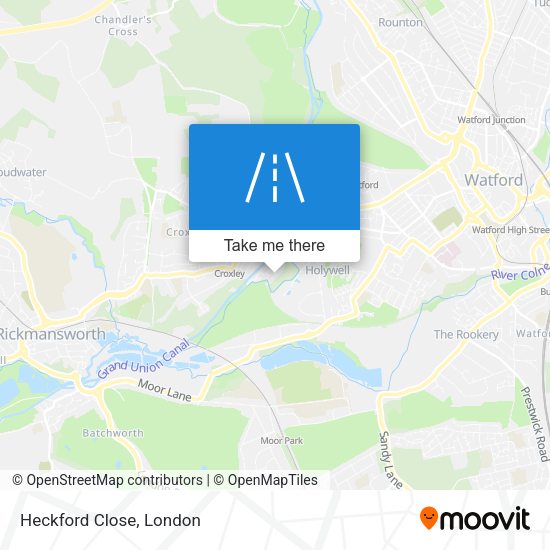 Heckford Close map