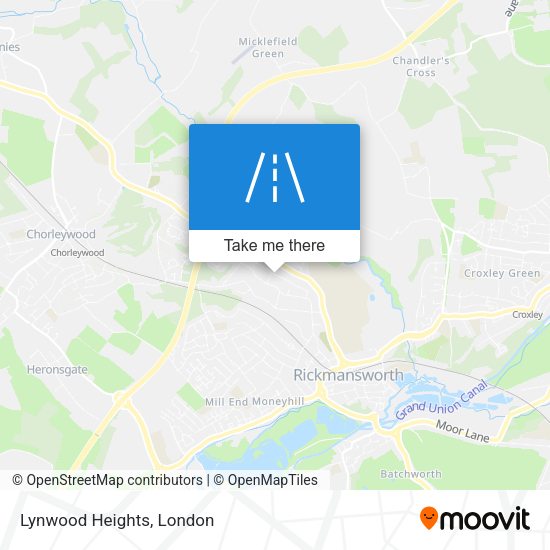 Lynwood Heights map