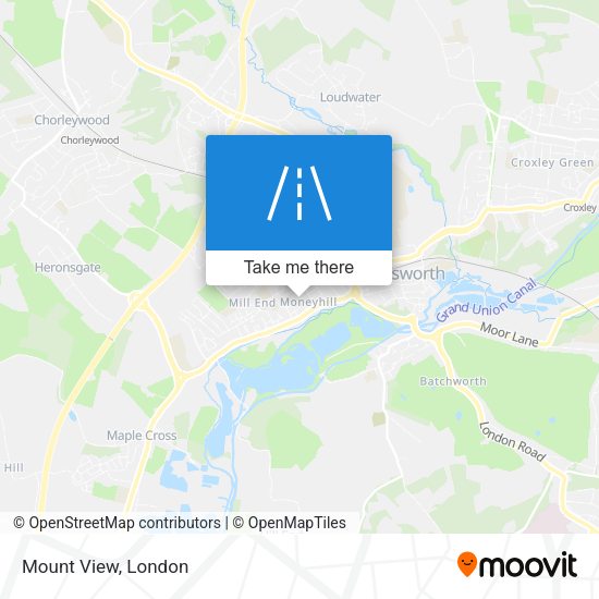 Mount View map