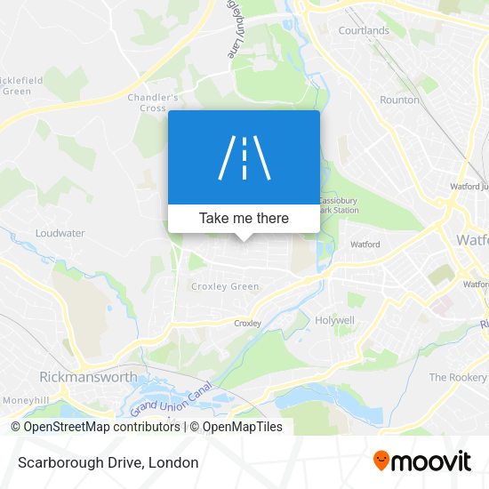 Scarborough Drive map