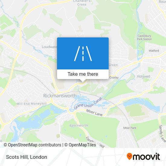 Scots Hill map