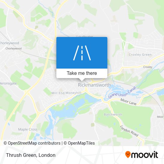 Thrush Green map