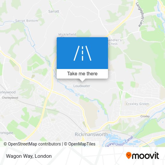 Wagon Way map