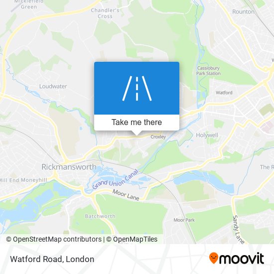 Watford Road map