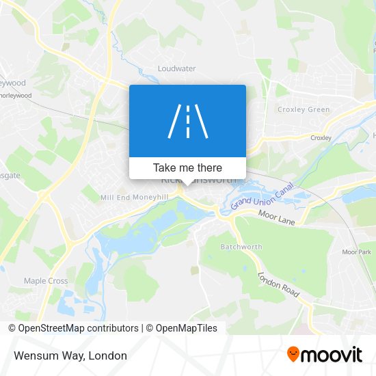 Wensum Way map