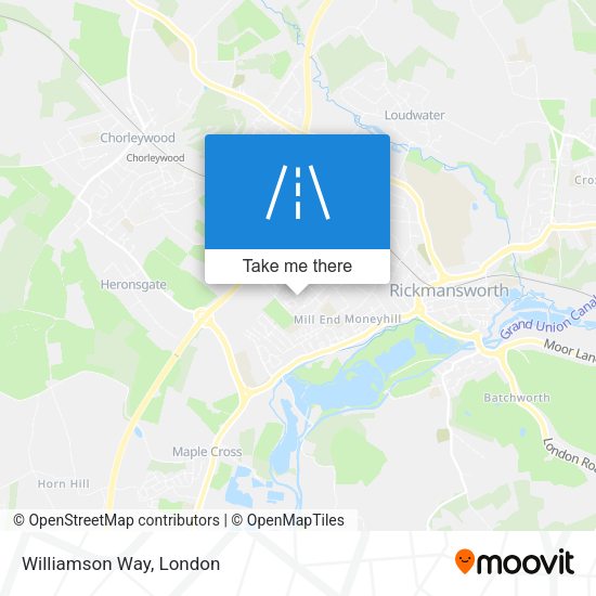 Williamson Way map