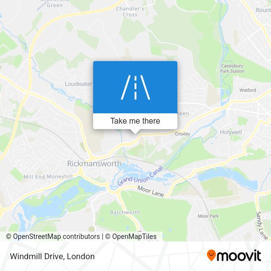 Windmill Drive map