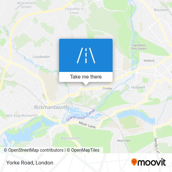 Yorke Road map