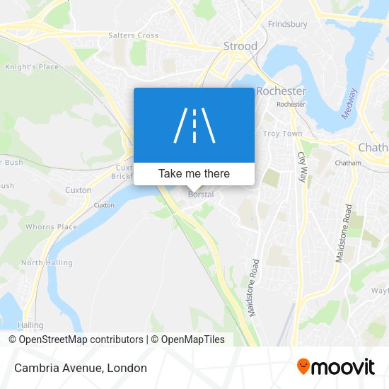 Cambria Avenue map