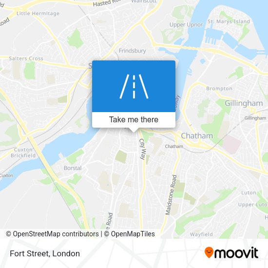 Fort Street map