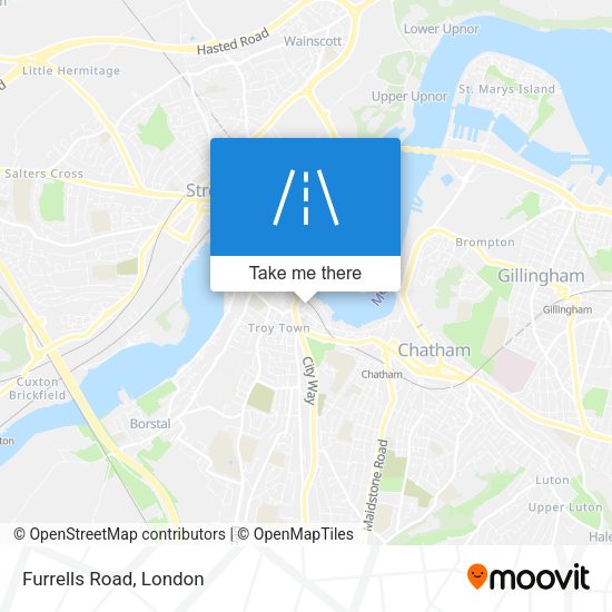 Furrells Road map