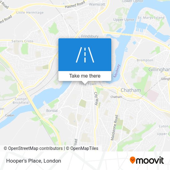 Hooper's Place map