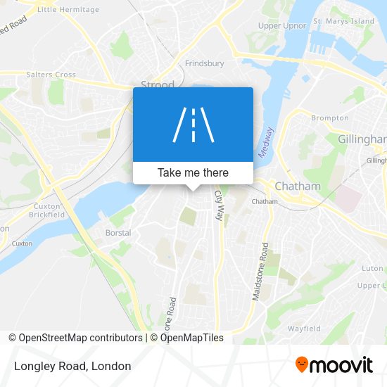 Longley Road map