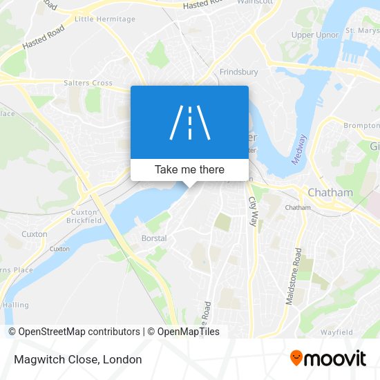 Magwitch Close map