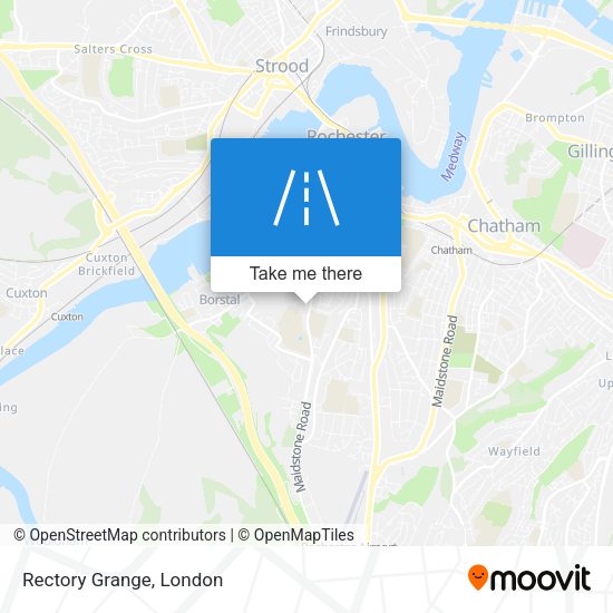 Rectory Grange map