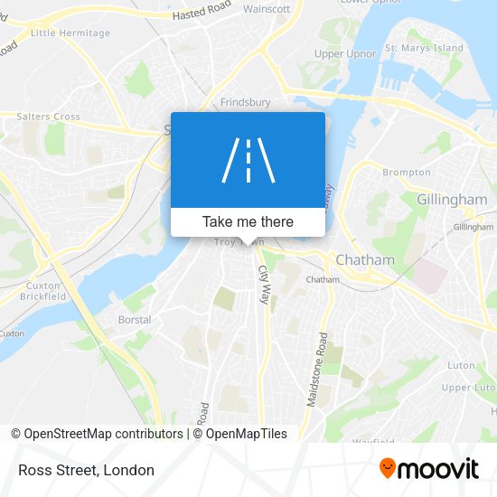 Ross Street map