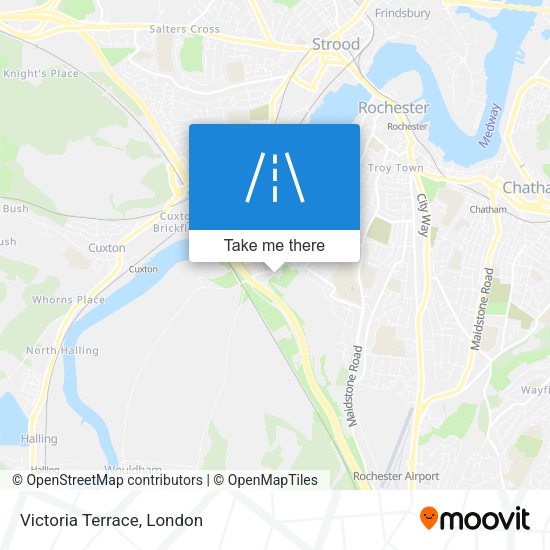 Victoria Terrace map