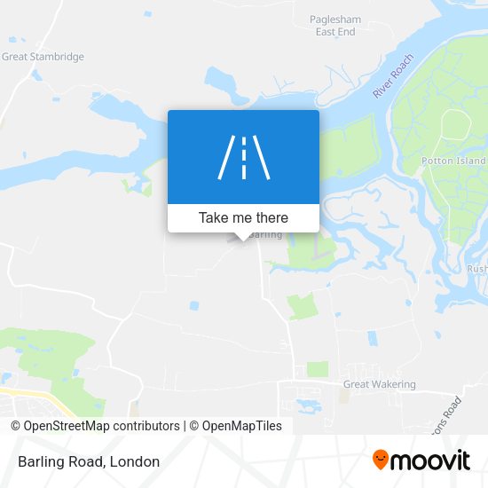 Barling Road map