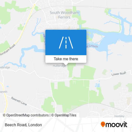 Beech Road map