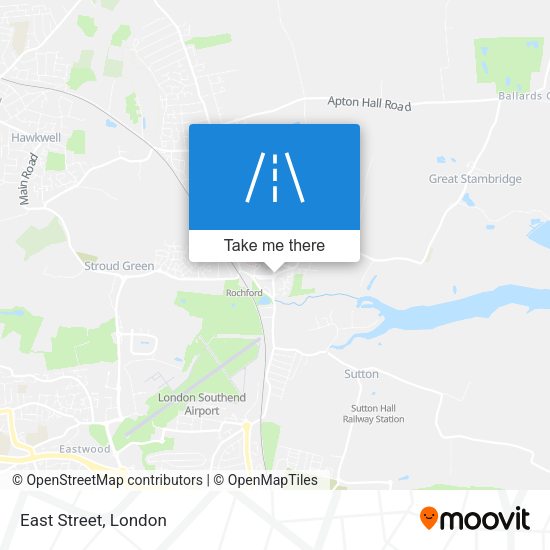 East Street map